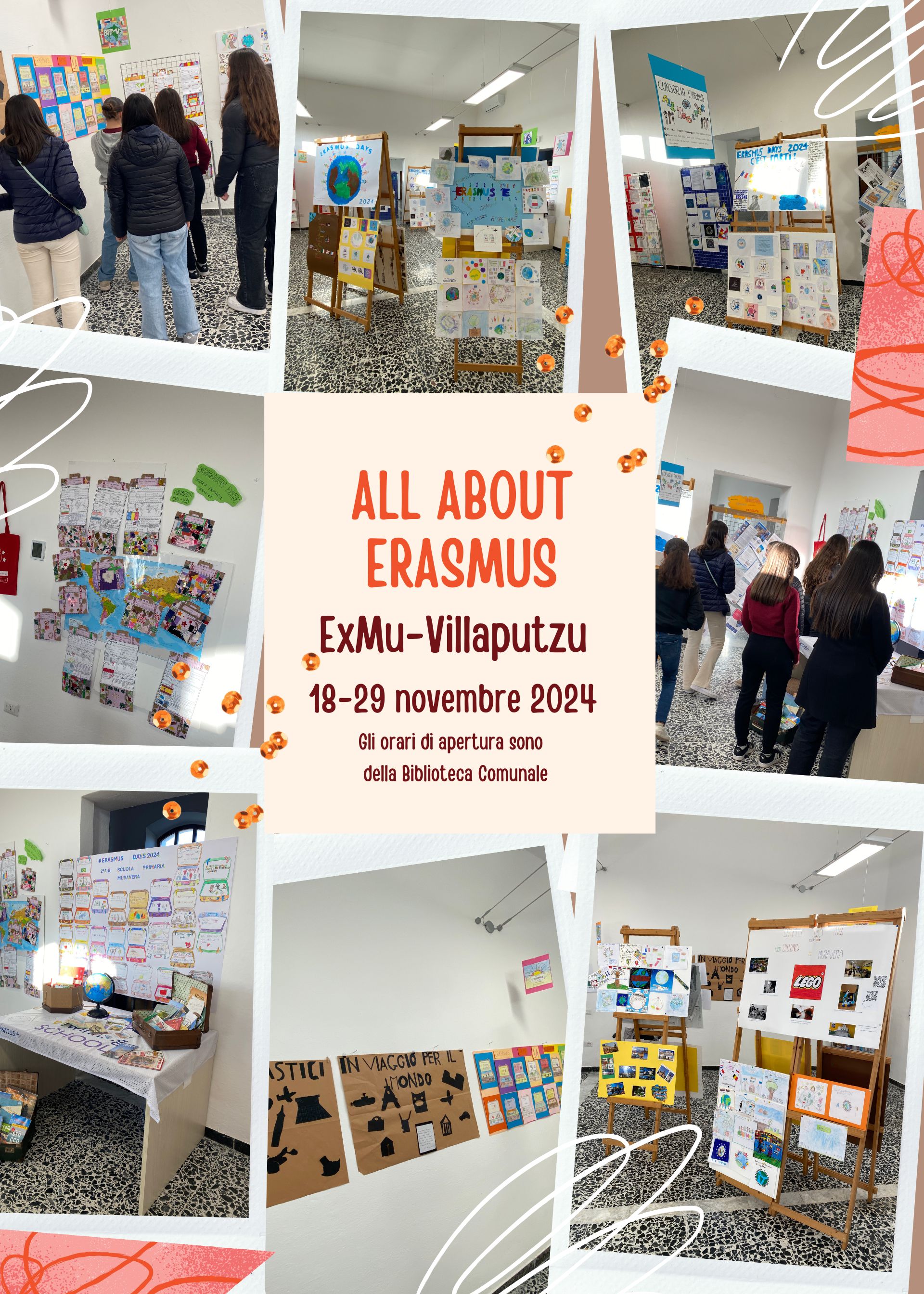 Collage Poster Mostra Erasmus