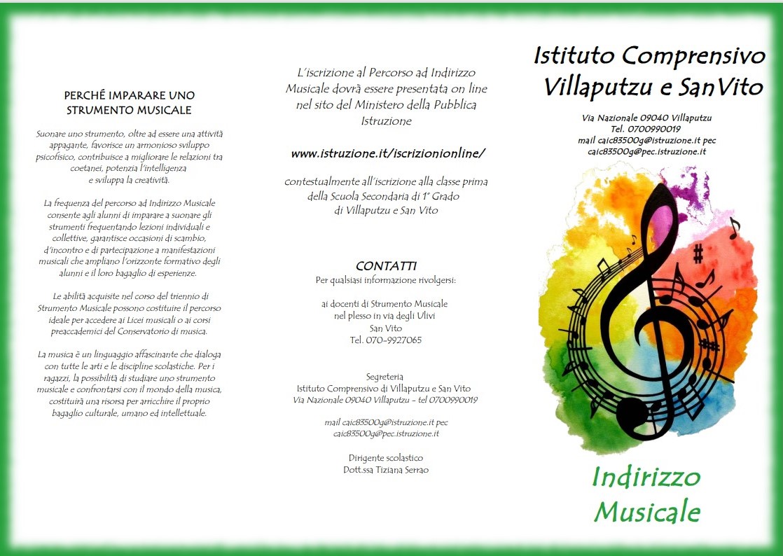 indirizzo musicale